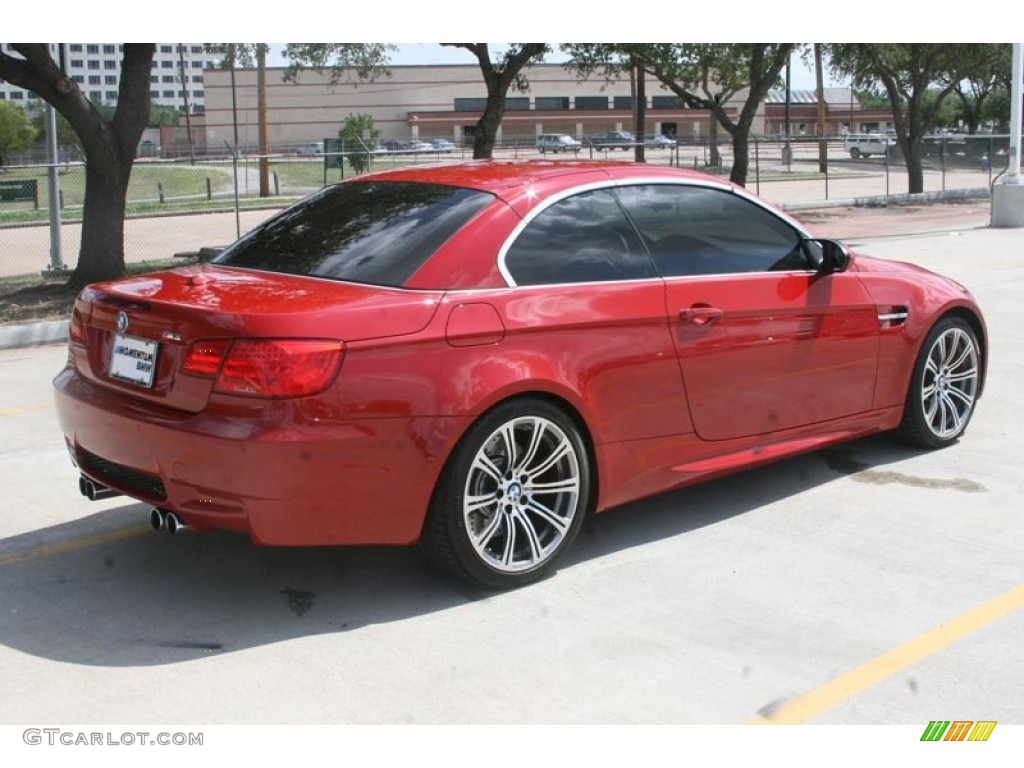 2011 M3 Convertible - Melbourne Red Metallic / Silver Novillo Leather photo #3