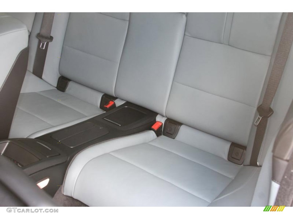 Silver Novillo Leather Interior 2011 BMW M3 Convertible Photo #52297496