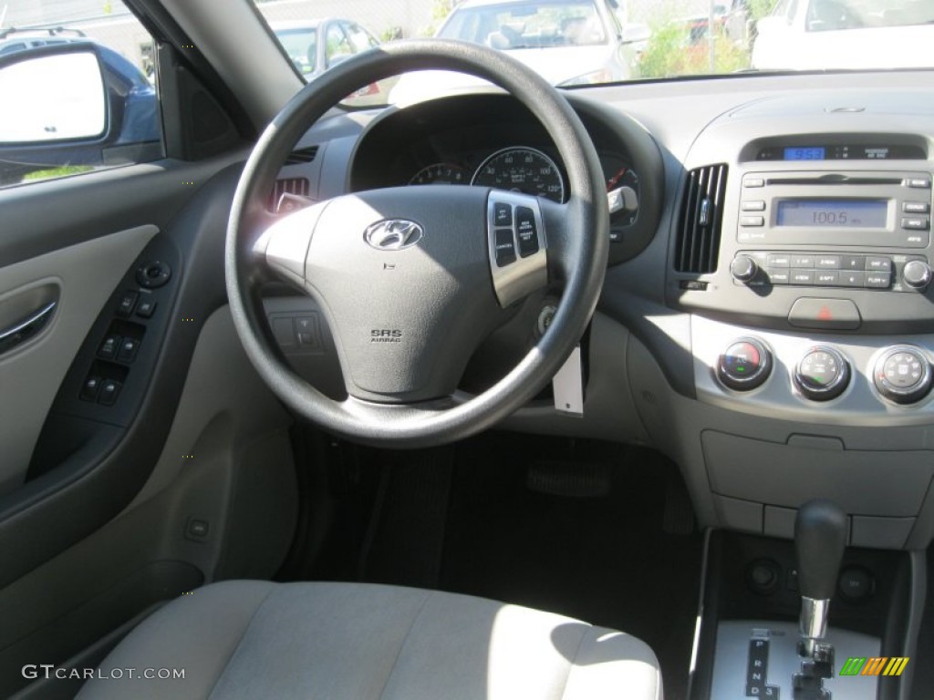 2010 Elantra GLS - Regatta Blue / Gray photo #4