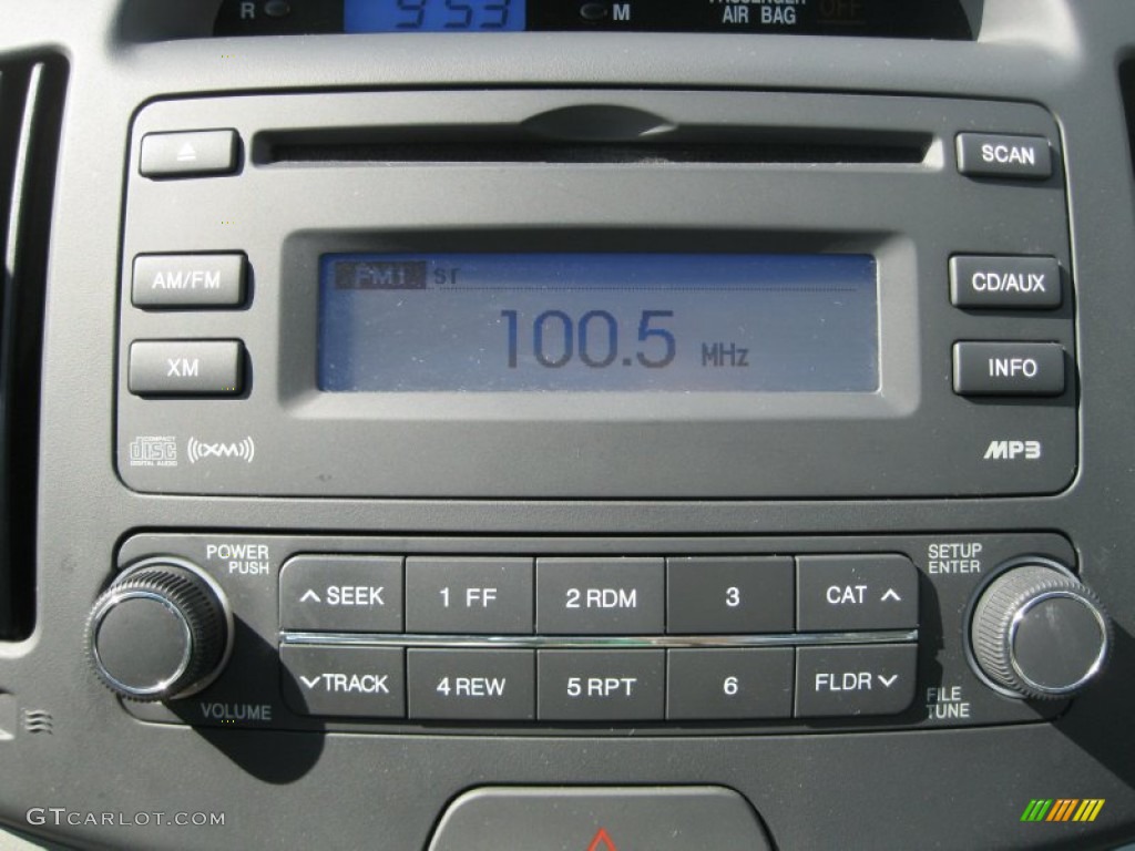 2010 Elantra GLS - Regatta Blue / Gray photo #5