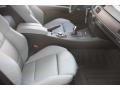 Silver Novillo Leather 2011 BMW M3 Convertible Interior Color