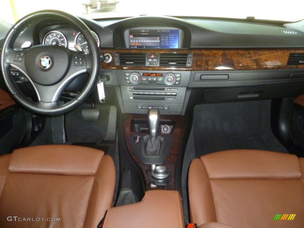 2008 3 Series 335i Sedan - Monaco Blue Metallic / Saddle Brown/Black photo #8