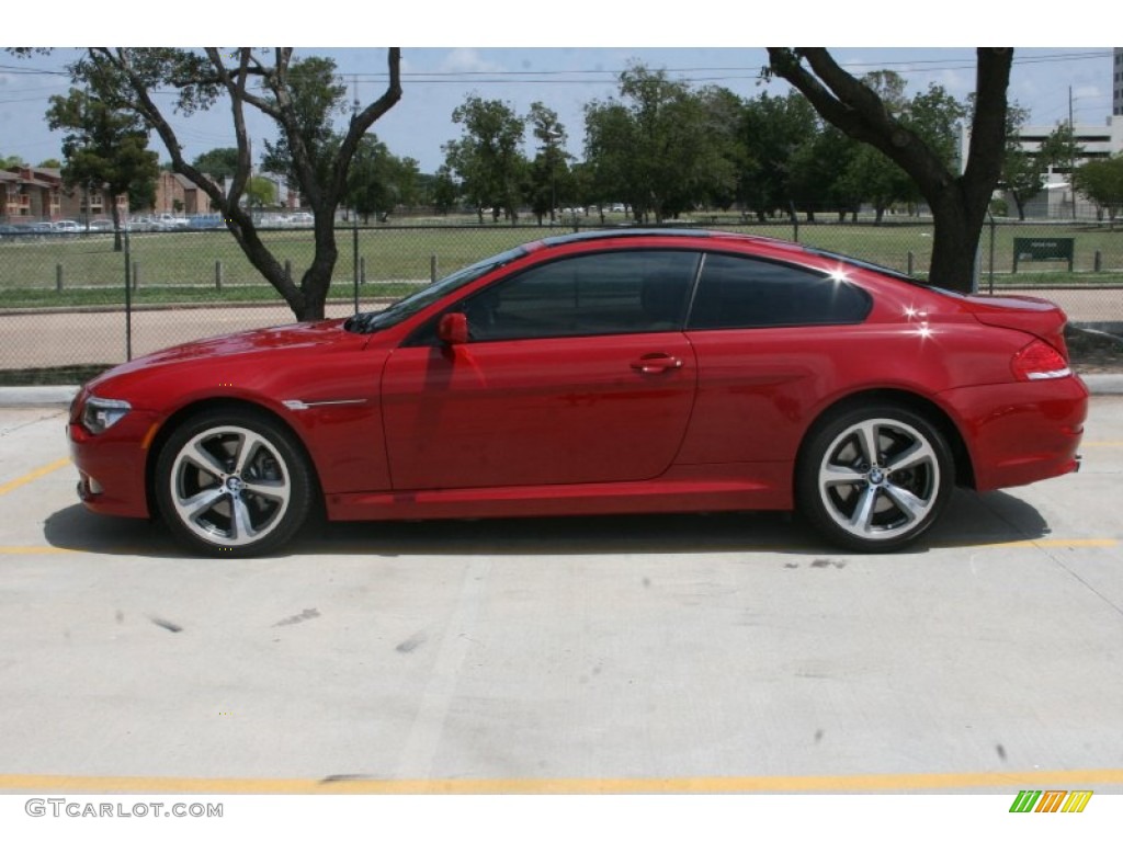 Imola Red Metallic 2009 BMW 6 Series 650i Coupe Exterior Photo #52298015