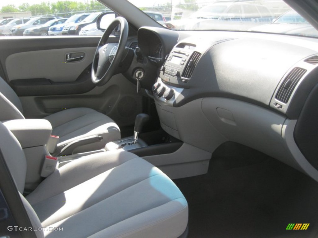 2010 Elantra GLS - Regatta Blue / Gray photo #16