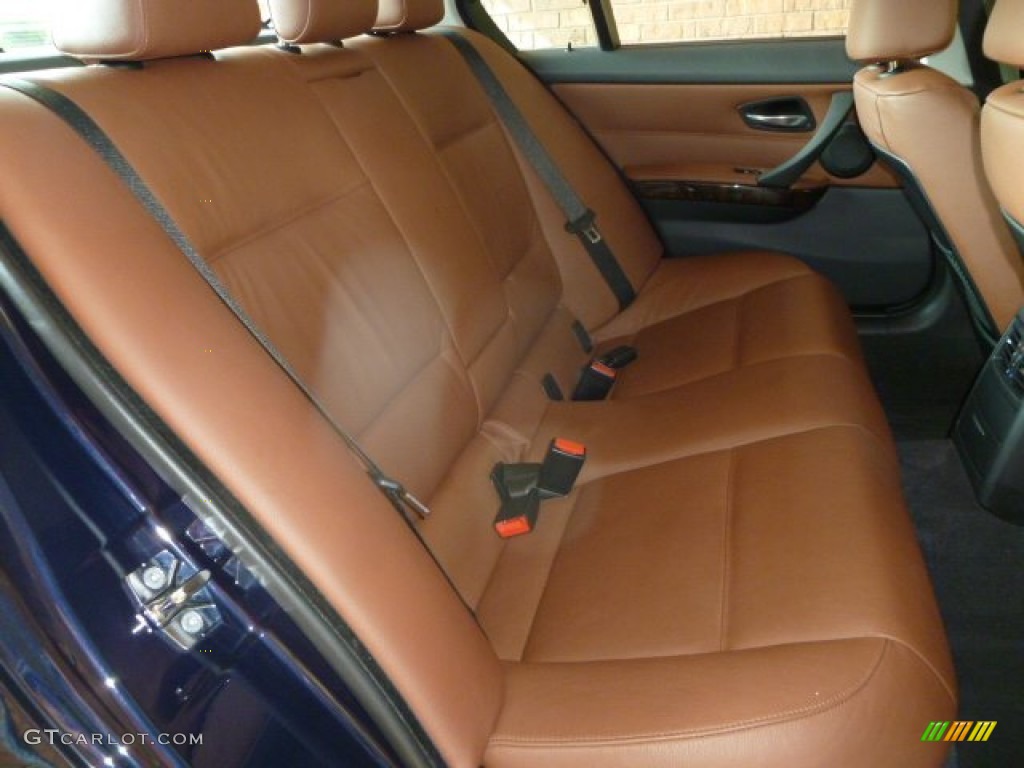 2008 3 Series 335i Sedan - Monaco Blue Metallic / Saddle Brown/Black photo #18