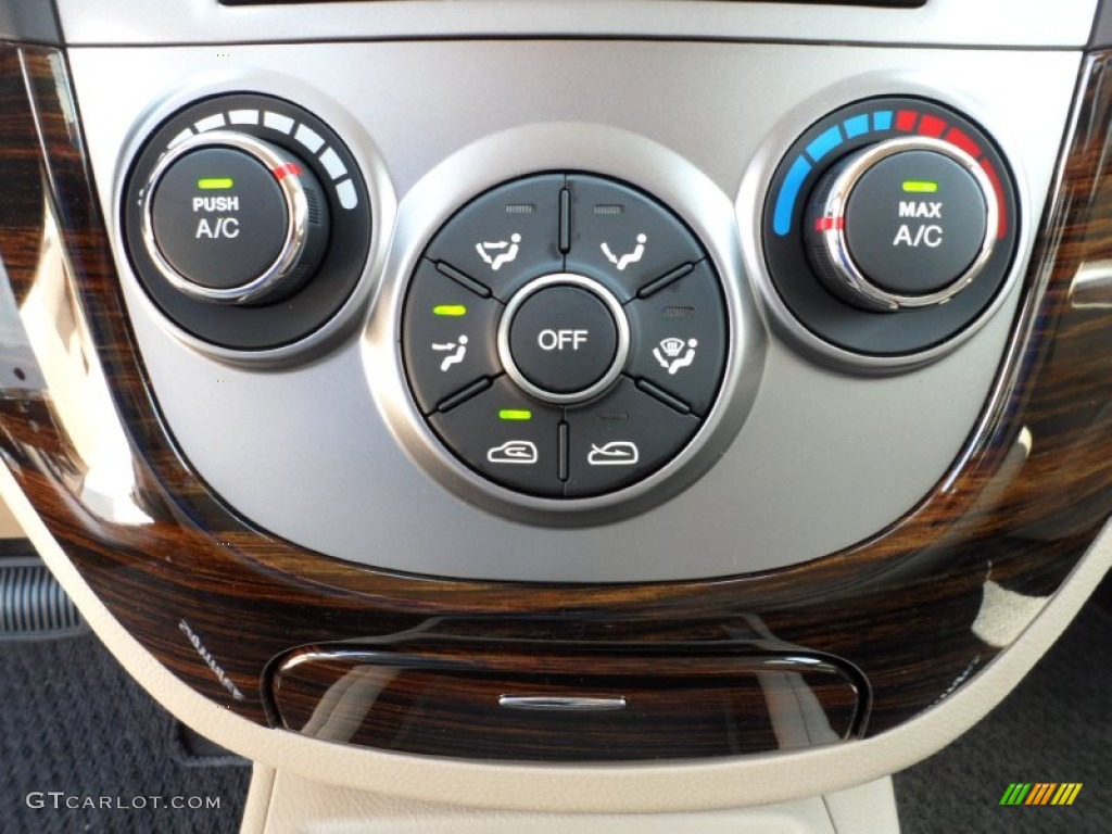 2011 Hyundai Santa Fe GLS Controls Photo #52298126
