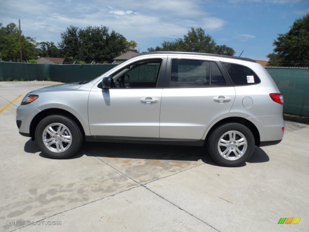Moonstone Silver 2011 Hyundai Santa Fe GLS Exterior Photo #52298351