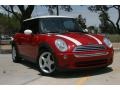 2005 Chili Red Mini Cooper Hardtop  photo #1