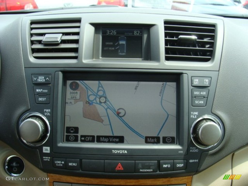 2008 Highlander Hybrid Limited 4WD - Cypress Green Pearl / Sand Beige photo #11