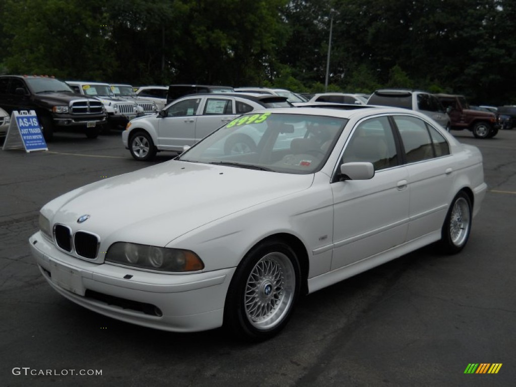 Alpine White 2001 BMW 5 Series 525i Sedan Exterior Photo #52300619