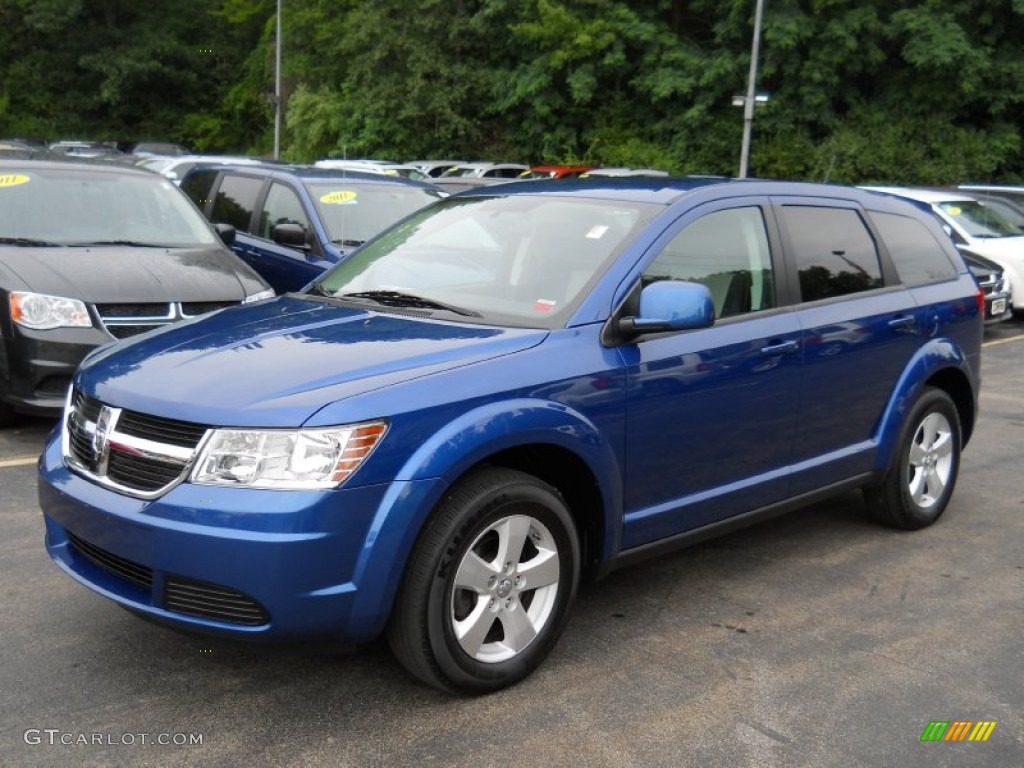 Deep Water Blue Pearl 2009 Dodge Journey SXT Exterior Photo #52301939