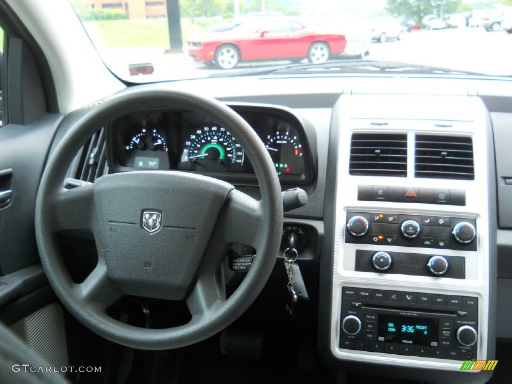 2009 Dodge Journey SXT Dark Slate Gray/Light Graystone Dashboard Photo #52301975