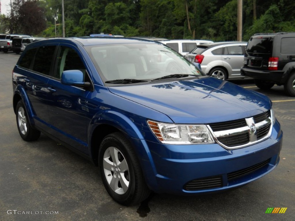 Deep Water Blue Pearl 2009 Dodge Journey SXT Exterior Photo #52302140