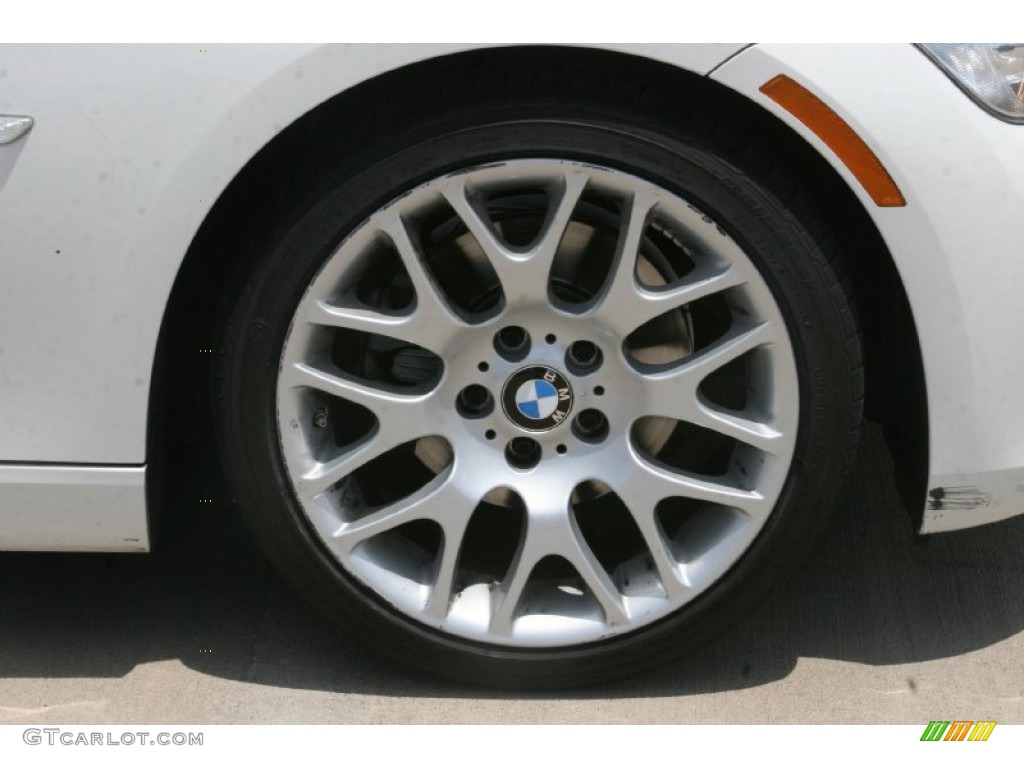 2008 3 Series 328i Coupe - Alpine White / Saddle Brown/Black photo #6