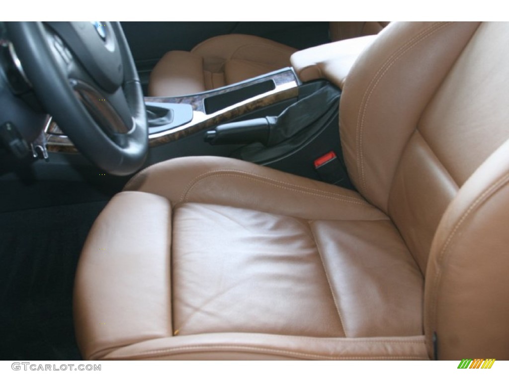 2008 3 Series 328i Coupe - Alpine White / Saddle Brown/Black photo #14