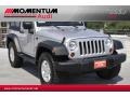 2009 Bright Silver Metallic Jeep Wrangler X 4x4  photo #1