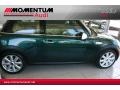 2010 British Racing Green Metallic Mini Cooper S Hardtop  photo #11