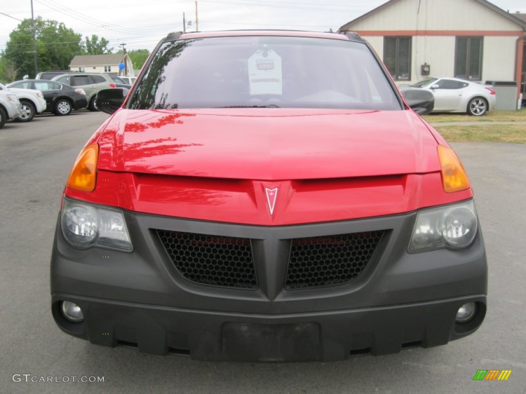 2001 Aztek AWD - Bright Red / Dark Gray photo #13