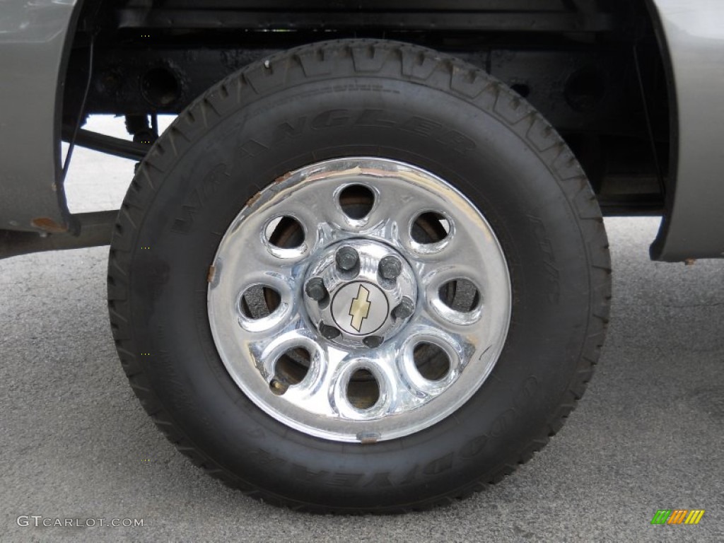 2006 Silverado 1500 LS Extended Cab 4x4 - Graystone Metallic / Dark Charcoal photo #17