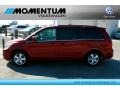 2011 Deep Claret Red Metallic Volkswagen Routan SEL Premium  photo #4