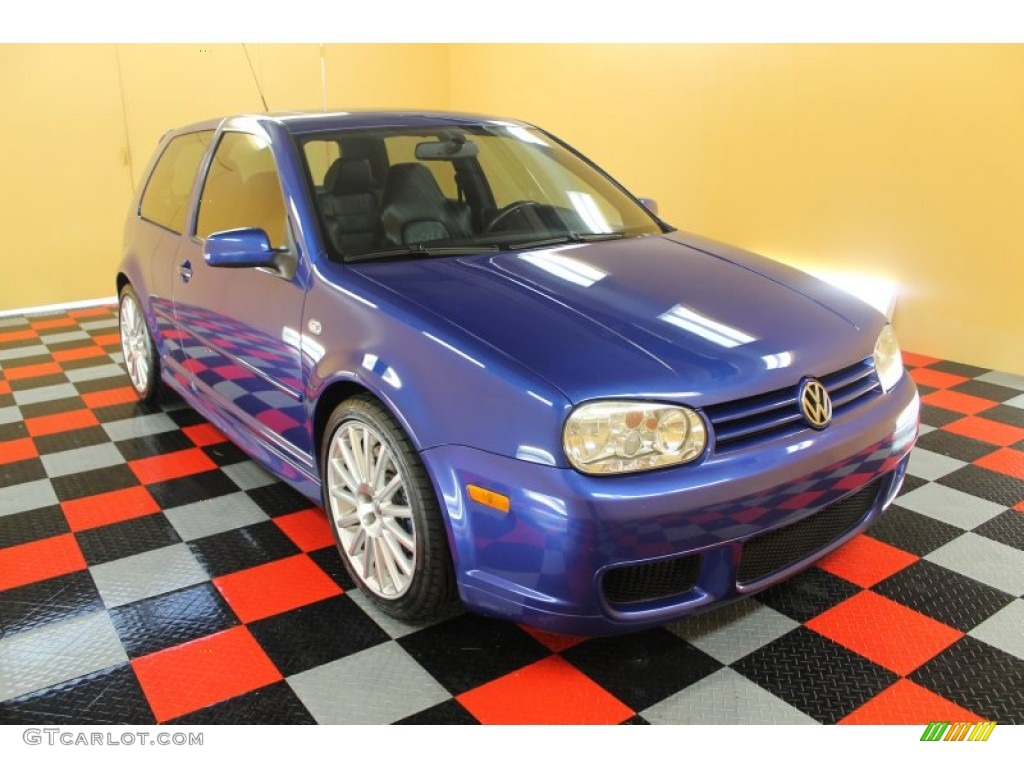 2004 R32  - Deep Blue Metallic / Black Leather photo #1