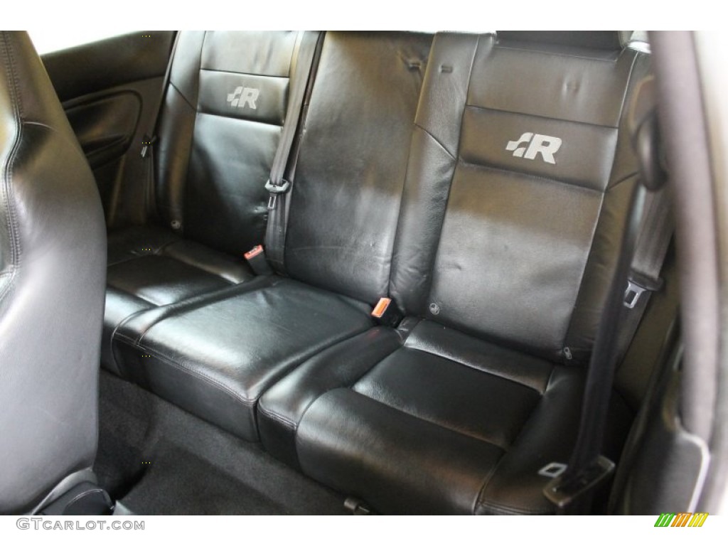 Black Leather Interior 2004 Volkswagen R32 Standard R32 Model Photo #52305734