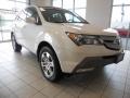 2009 Aspen White Pearl Acura MDX   photo #3