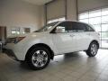 2009 Aspen White Pearl Acura MDX   photo #8