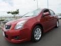 2011 Lava Red Nissan Sentra 2.0 SR  photo #1