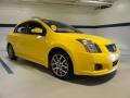 Solar Yellow 2007 Nissan Sentra SE-R Spec V Exterior