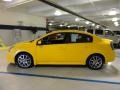 Solar Yellow 2007 Nissan Sentra SE-R Spec V Exterior