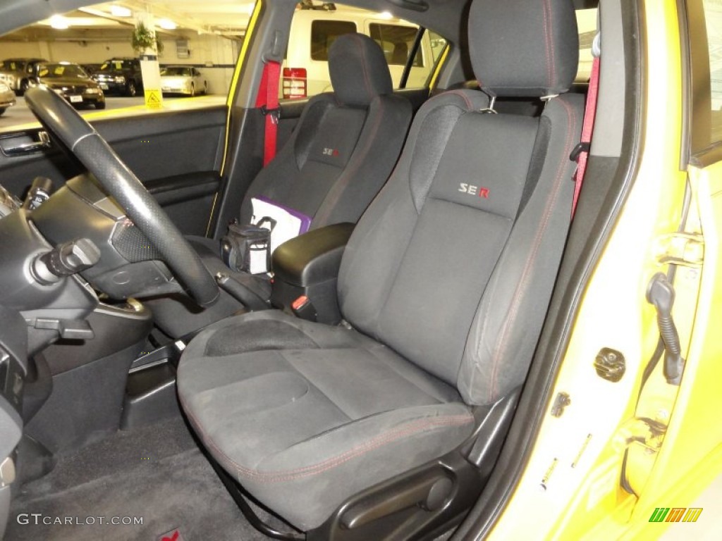 SE-R Charcoal Interior 2007 Nissan Sentra SE-R Spec V Photo #52311083