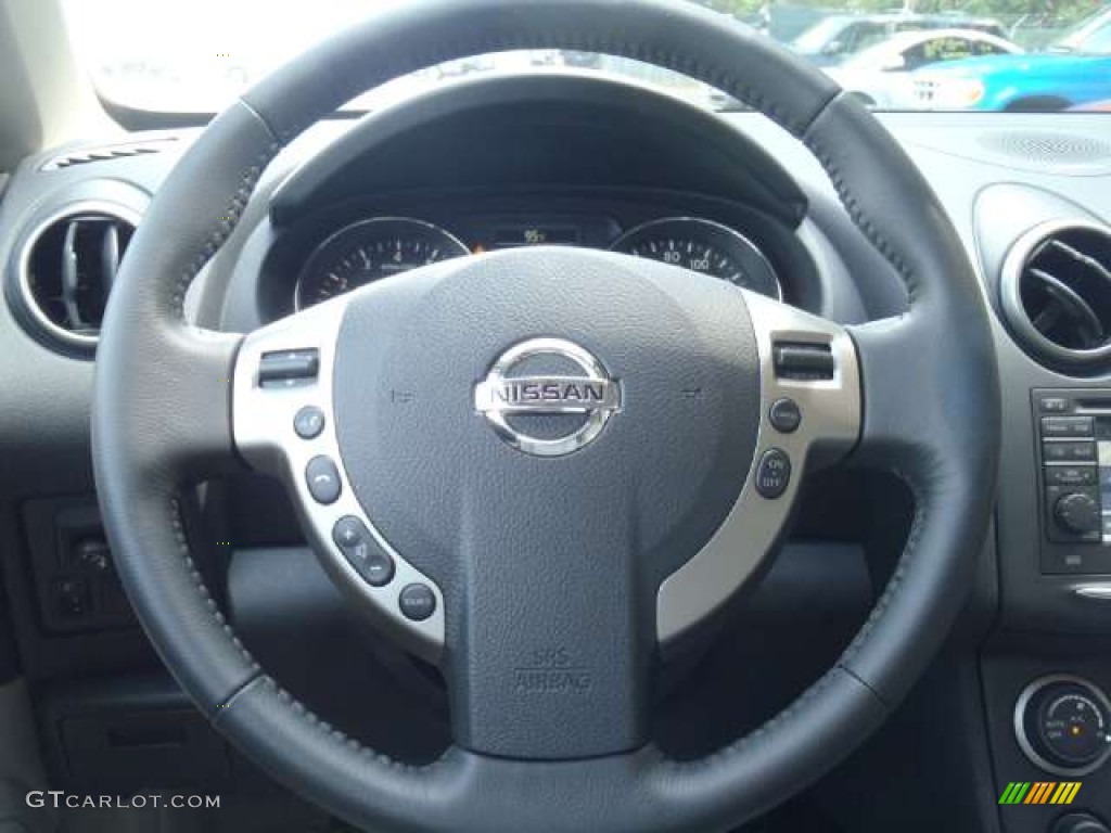2011 Rogue SL - Pearl White / Gray photo #8