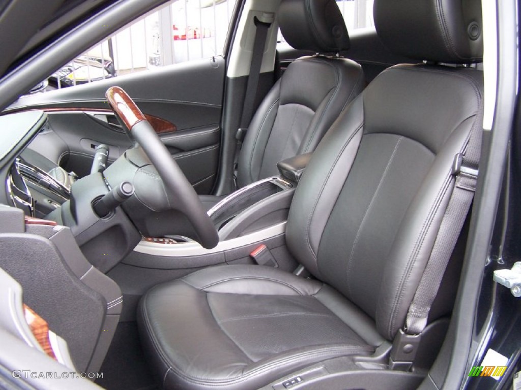 Ebony Interior 2011 Buick LaCrosse CXS Photo #52311617