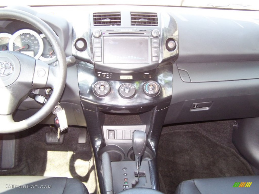 2010 RAV4 Sport V6 - Super White / Dark Charcoal photo #8