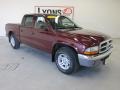 2003 Dark Garnet Red Pearl Dodge Dakota SLT Quad Cab  photo #24