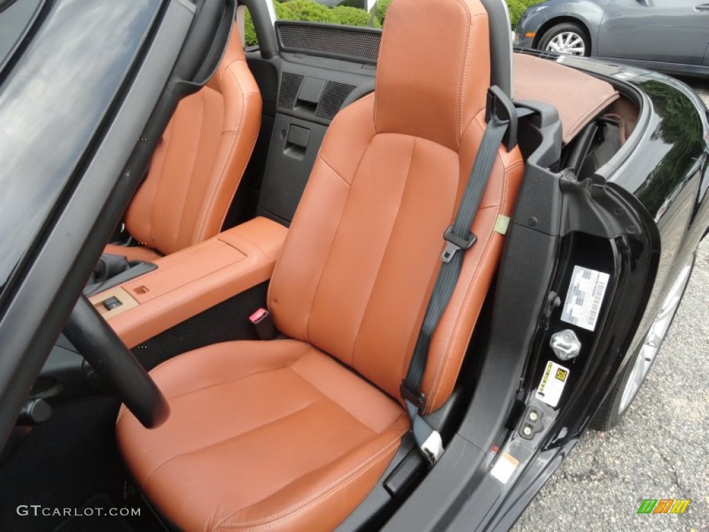Tan Interior 2006 Mazda MX-5 Miata Grand Touring Roadster Photo #52313067