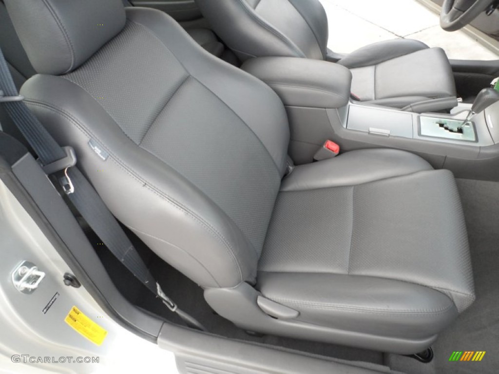 Dark Stone Interior 2006 Toyota Solara SLE V6 Coupe Photo #52313079