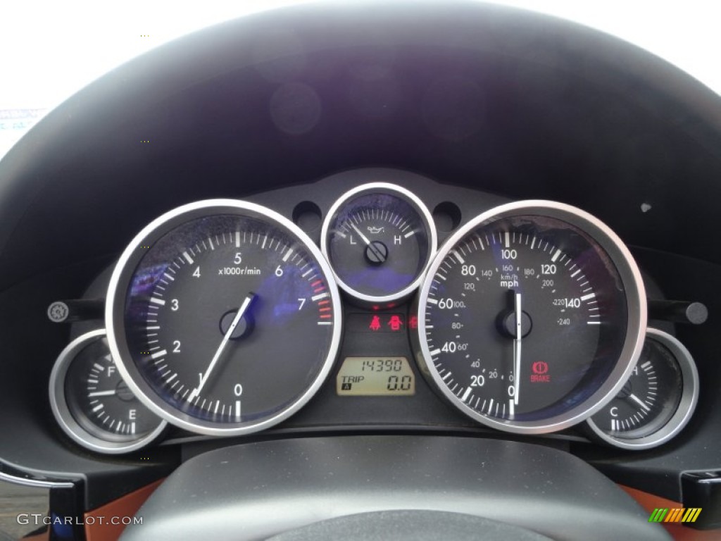 2006 Mazda MX-5 Miata Grand Touring Roadster Gauges Photo #52313145