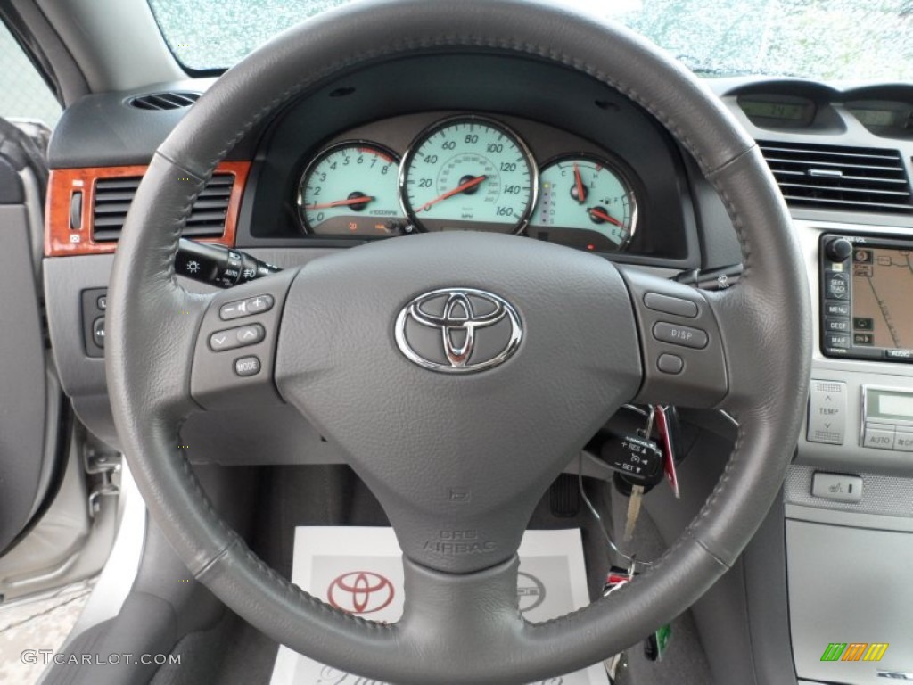 2006 Toyota Solara SLE V6 Coupe Steering Wheel Photos