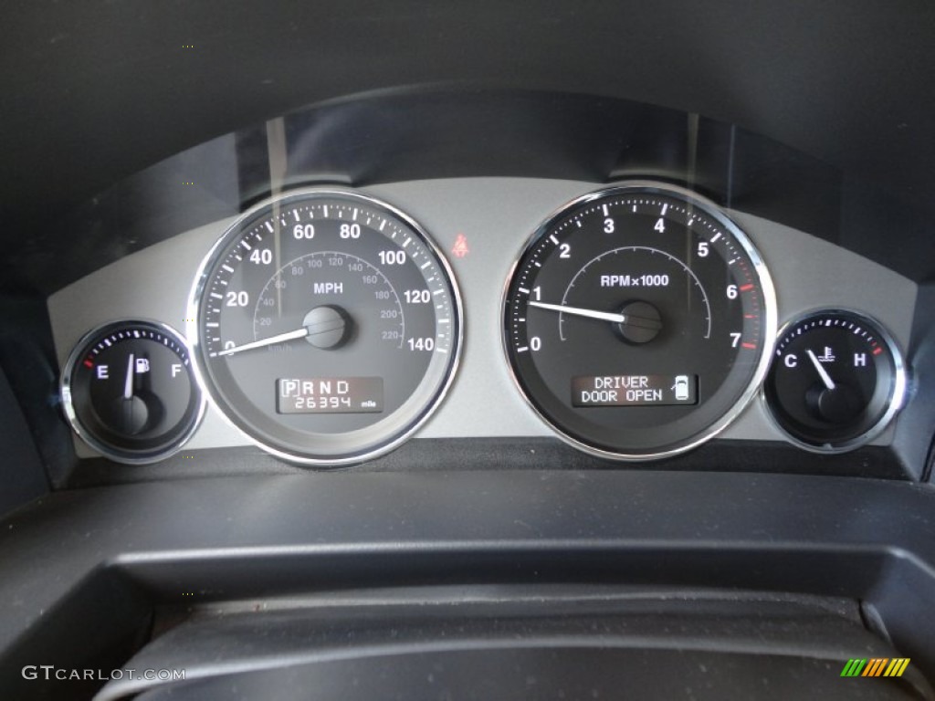 2008 Jeep Commander Limited 4x4 Gauges Photo #52314477