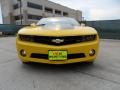 2010 Rally Yellow Chevrolet Camaro LT/RS Coupe  photo #9