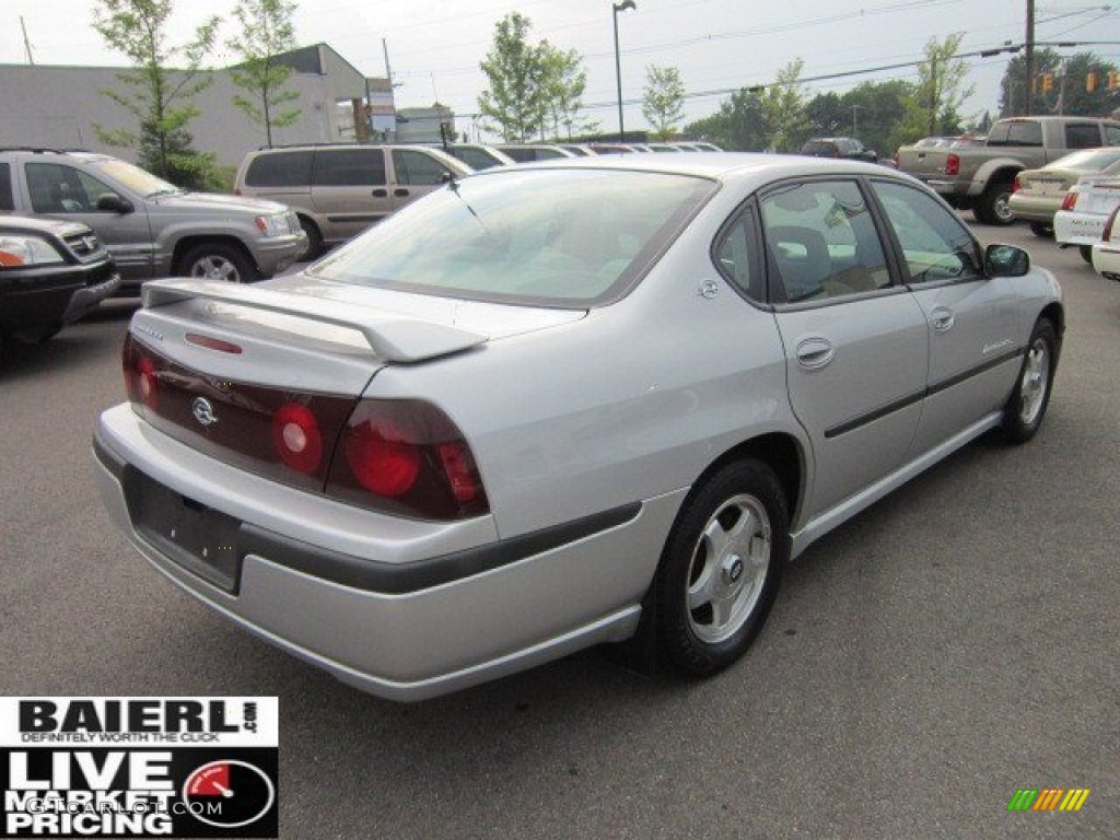 2002 Impala LS - Galaxy Silver Metallic / Medium Gray photo #7