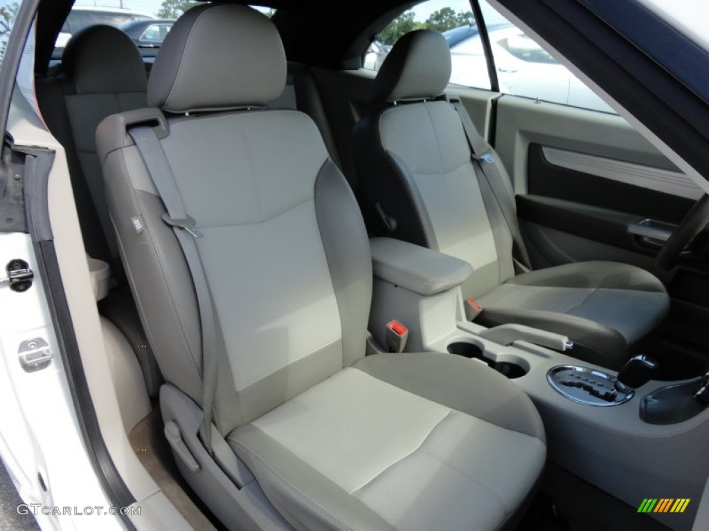Dark Khaki/Light Graystone Interior 2008 Chrysler Sebring Touring Convertible Photo #52315224