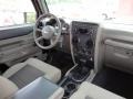 2008 Jeep Wrangler Unlimited Dark Khaki/Medium Khaki Interior Dashboard Photo