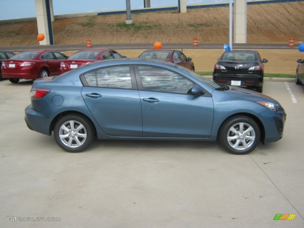 Gunmetal Blue Mica 2011 Mazda MAZDA3 i Sport 4 Door Exterior Photo #52316742