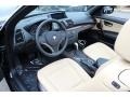 Savanna Beige Prime Interior Photo for 2011 BMW 1 Series #52316751