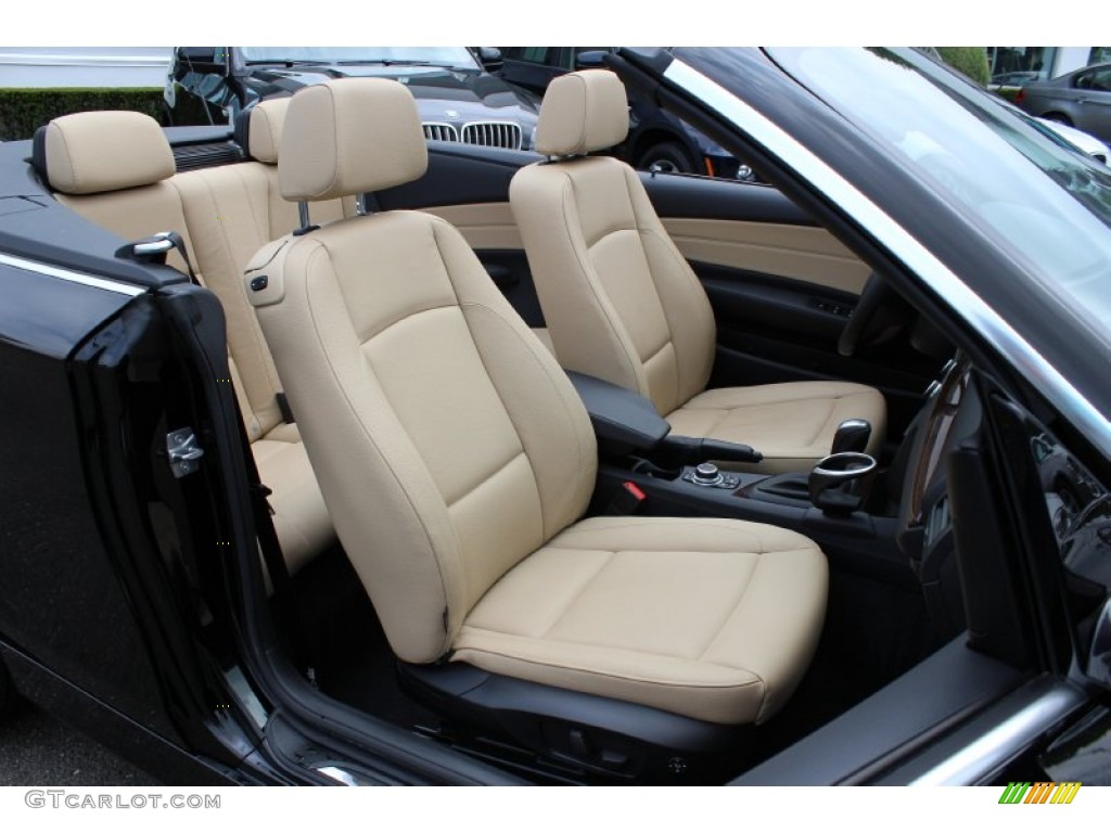 Savanna Beige Interior 2011 BMW 1 Series 128i Convertible Photo #52316976
