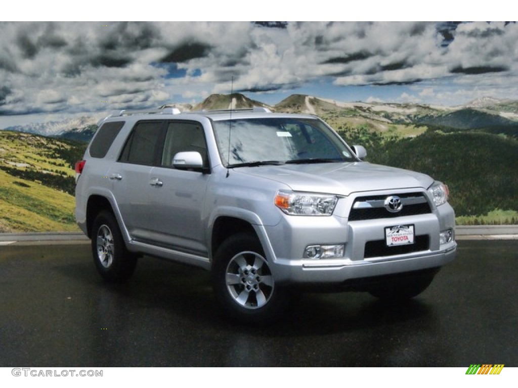 2011 4Runner SR5 4x4 - Classic Silver Metallic / Black Leather photo #1