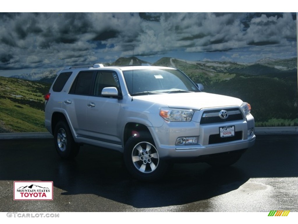 2011 4Runner SR5 4x4 - Classic Silver Metallic / Black Leather photo #1